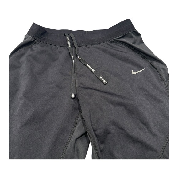 Nike Dri Fit Shield Running Womens‎ Size Small Black tight reflective 693183-010 - Picture 5 of 12